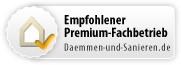 empfohlener Premium-Fachbetrieb (Daemmen-und-Sanieren.de)